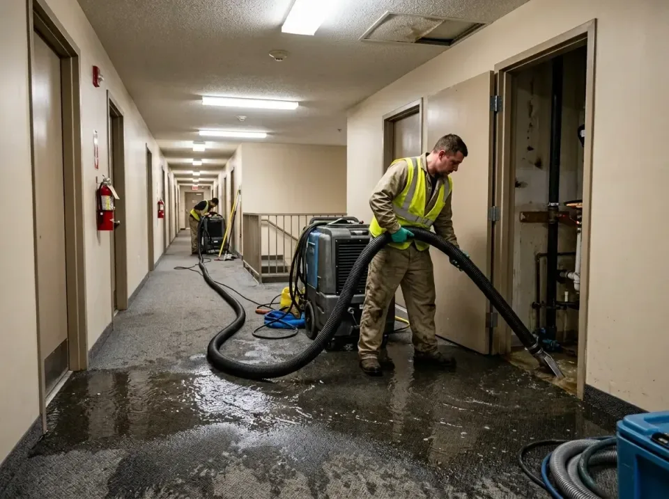 multi-unit-apartment-hallway-f-005 — frequently asked questions, Emergency Burst Pipe Water Extraction & Removal in York, NE